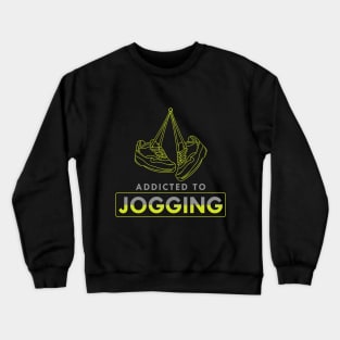 Jogging with Shoes Crewneck Sweatshirt